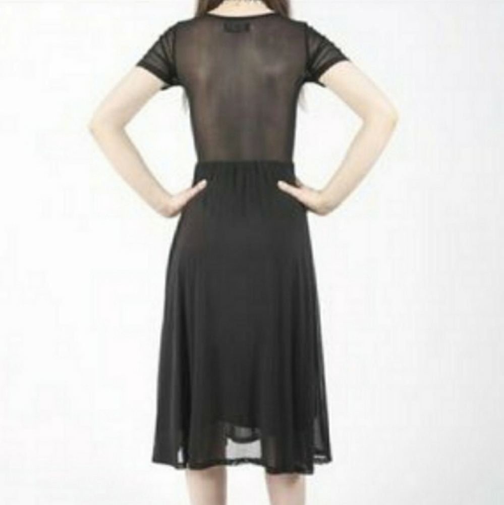 Iron Fist Mermaid For Mesh Life Dress Black Small NWT - Picture 3 of 7